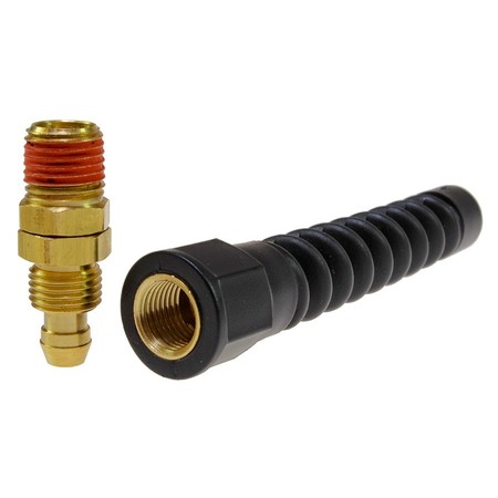 COILHOSE PNEUMATICS Reusable Strain Relief Swivel 3/8" ID x 1/4" MPT PSM0604SR